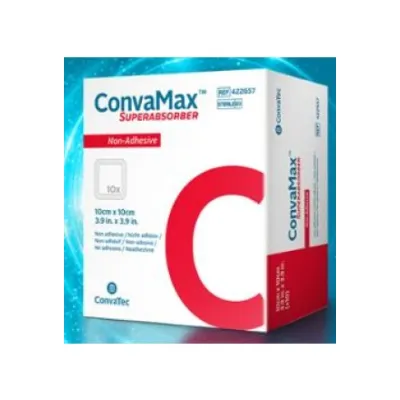 CONVAMAX Superabsorbent 10x20cm non-adhesive 10 pcs
