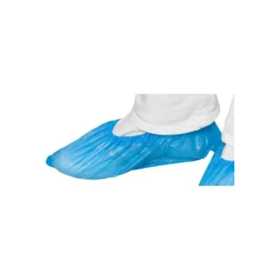 CARE SERVE Shoe Cover XL 15x41cm blue PVC pack of 100