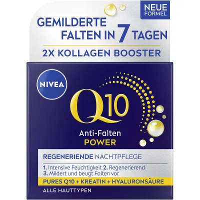 NIVEA Q10 Power Night Cream Anti-Wrinkle Regenerate 50 ml