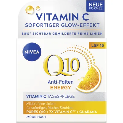 NIVEA Q10 Energy Day Cream Anti-Wrinkle SPF15 50 ml