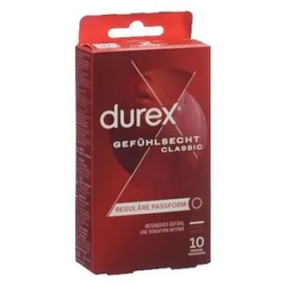 Durex poczuj prawdziwą klasyczną prezerwatywę 3 szt.