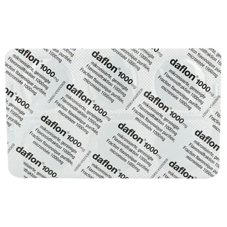 DAFLON chewable tablets 1000 mg