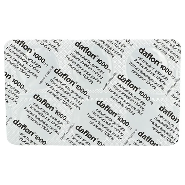 DAFLON chewable tablets 1000 mg