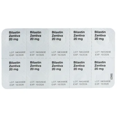 BILASTIN Zentiva tablets 20 mg