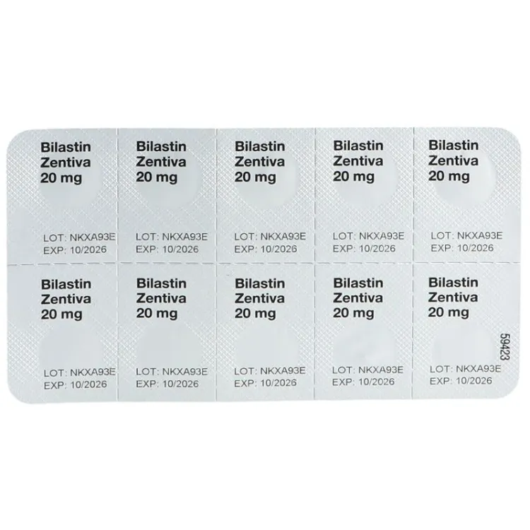 BILASTIN Zentiva tablets 20 mg
