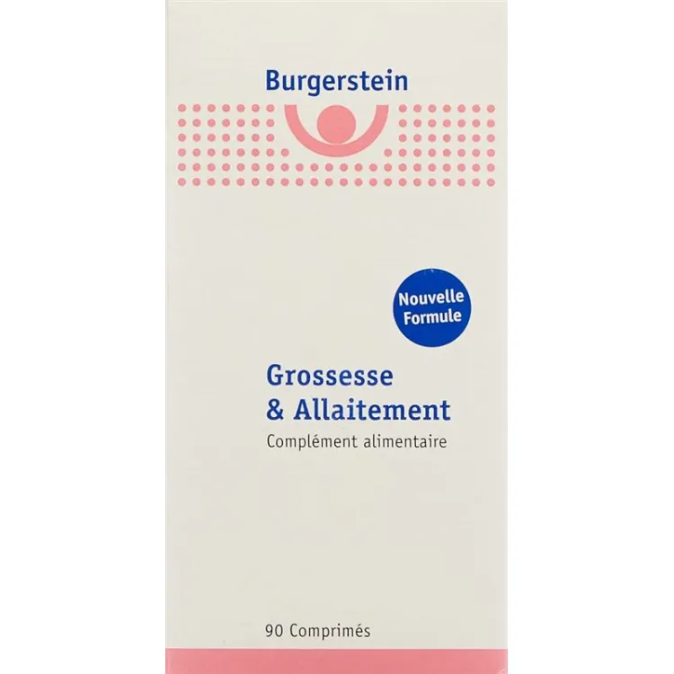 BURGERSTEIN Schwangerschaft&Stillzeit Tabl