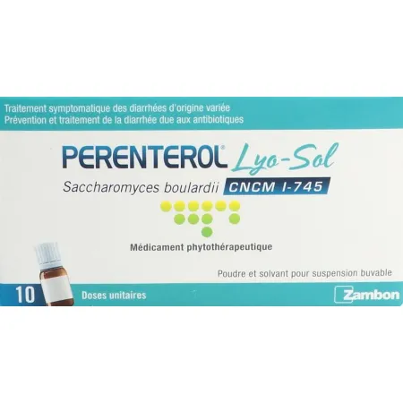PERENTEROL Lyo-Sol powder f Susp