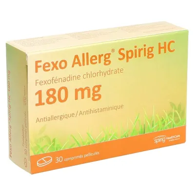 FEXO ALLERG Spirig HC film-coated tablets 180 mg