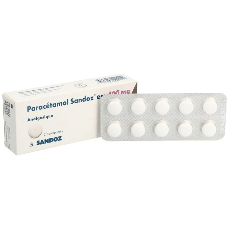 PARACETAMOL Sandoz eco tablets 500 mg