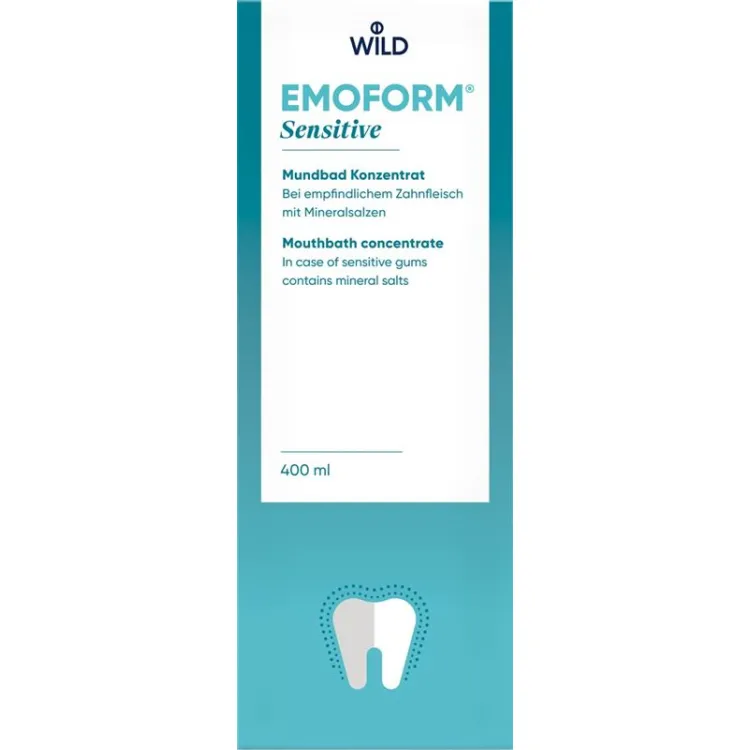 EMOFORM Sensitive mouthwash Konzentrat