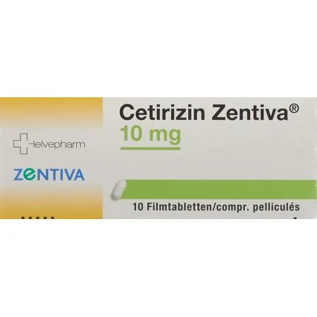 CETIRIZIN Zentiva film-coated tablets 10 mg
