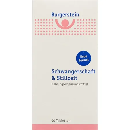 BURGERSTEIN Schwangerschaft&Stillzeit Tabl