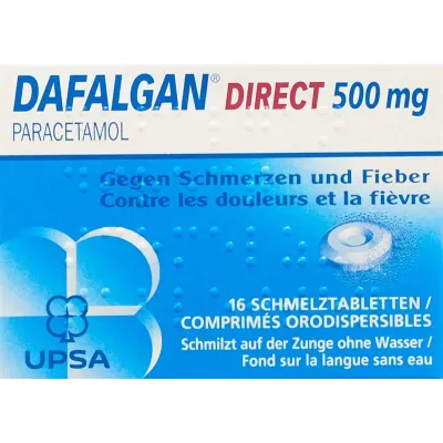 DAFALGAN Direct Schmelztablets 500 mg