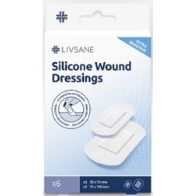 Livsane silikon-wundverbände ultra sensitive