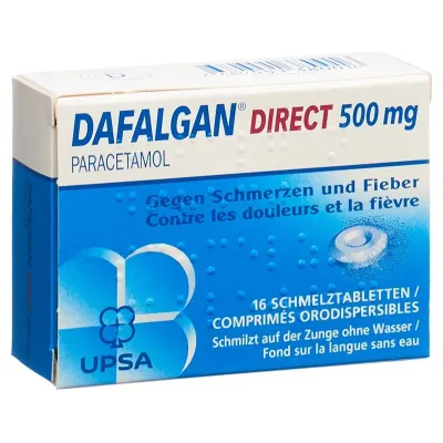 DAFALGAN Direct Schmelztablets 500 mg