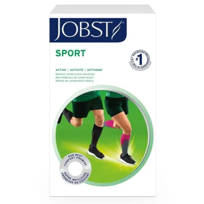 Jobst sport kniestrumpf 15-20mmhg m schw
