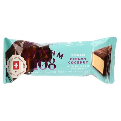 Rhythm108 super coconut dark choco bar