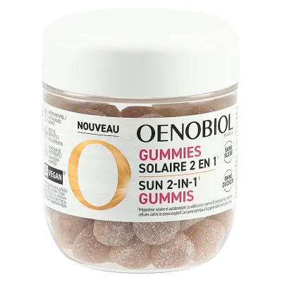 Oenobiol sun 2-in-1 gummis