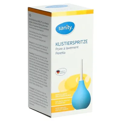 Sanity birnspritze gr5 89ml zweiteilig