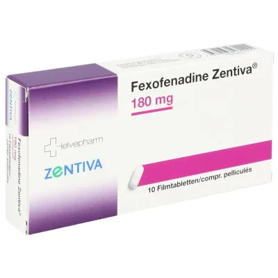FEXOFENADINE Zentiva film-coated tablets 180 mg