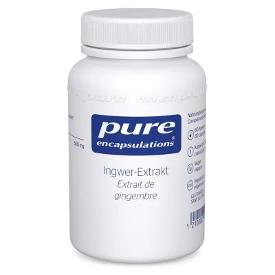 Pure ingwer-extrakt kaps