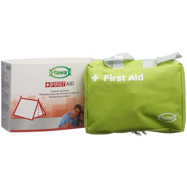 FLAWA Outdoor-Apotheke Etui lime FLAWA Outdoor-Apotheke Etui lime