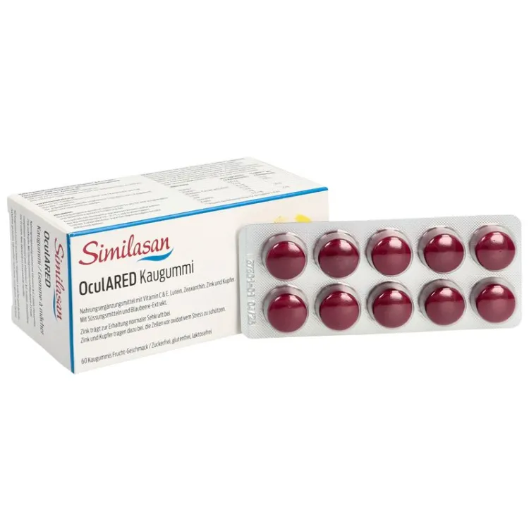 SIMILASAN OculARED Kaugummi Frucht