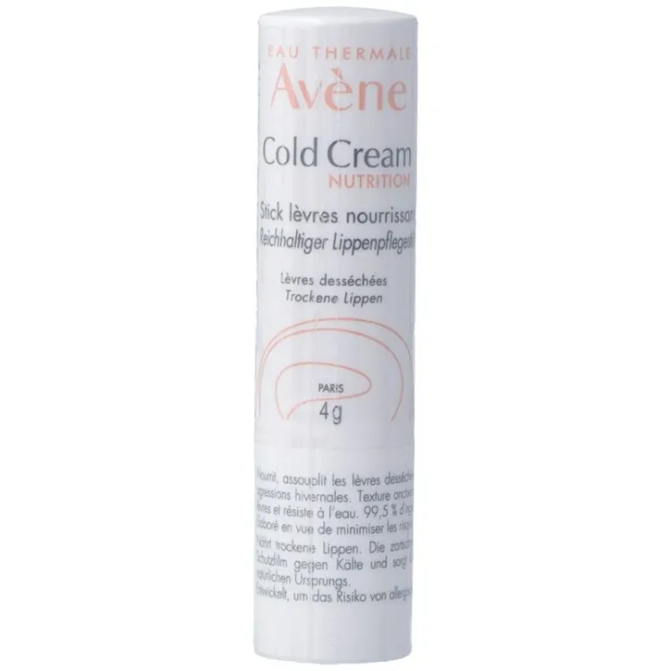 Avene Cold Cream Nutrition reichhaltiger Lippenpflegestift 4 g