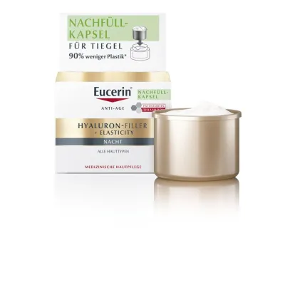 EUCERIN HYALURON-FILL+ELAS Nachtpflege Ref 50 ml