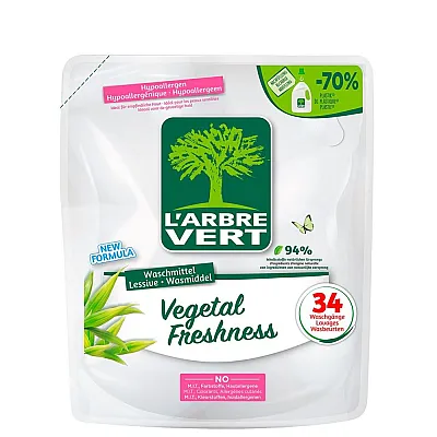 L'ARBRE VERT Ref Flüssigwaschmittel veget 1.53 lt