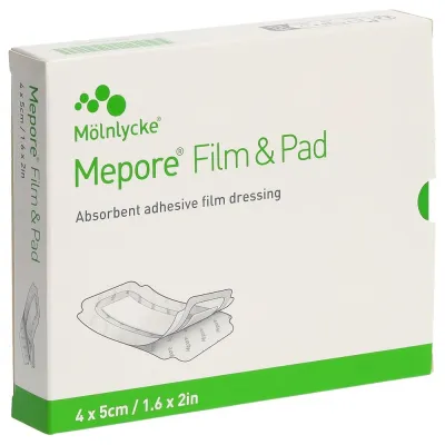 MEPORE Film & Pad 4x5cm (neu) 5 Stk
