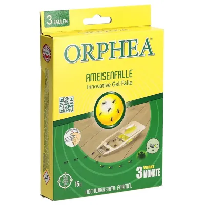 ORPHEA Gelfalle Ameisen 3 Stk