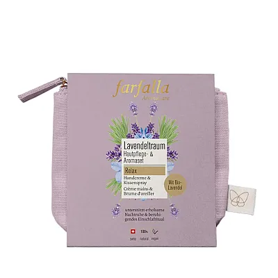 FARFALLA Hautpflege- & Aromaset Lavendeltraum