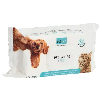 OPTIPET Pet Wipes 80 Stk