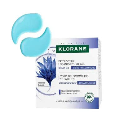 KLORANE Bleuet Augenpads Bio 7 x 2 Stk