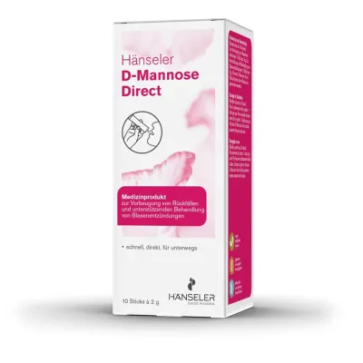 HÄNSELER D-Mannose Direct Stick 10 x 2 g