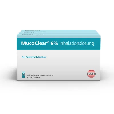 PARI MucoClear NaCl Inhal Lös 6 % hyp 60 Amp 4 ml