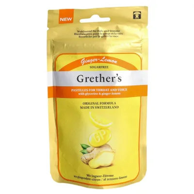 GRETHERS Ginger Lemon Past o Z Btl 110 g