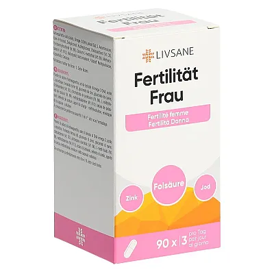 LIVSANE Fertilität Frau Kaps Glas 90 Stk