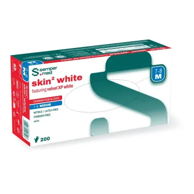 SEMPERMED Skin2 M white 200 Stk
