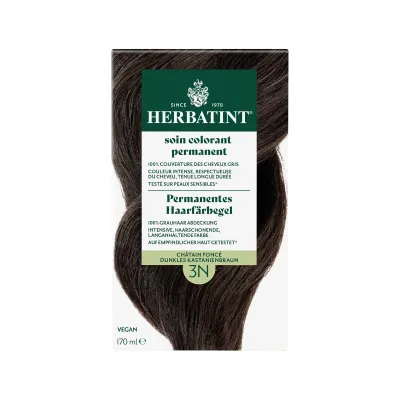 HERBATINT Haarfärbegel 3N Dunkl Kastanienbr 170 ml HERBATINT Haarfärbegel 3N Dunkl Kastanienbr 170 ml