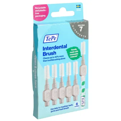 TEPE Interdental Brush 1.3mm grau 6 Stk