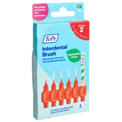 TEPE Interdental Brush 0.5mm rot 6 Stk