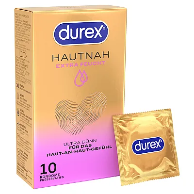 DUREX Hautnah Präservativ extra feucht 10 Stk