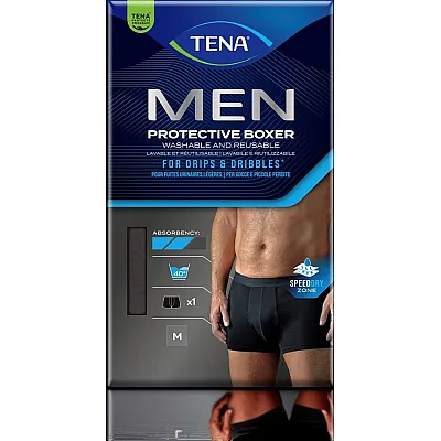 TENA Men Washable Underwear M schwarz (n)
