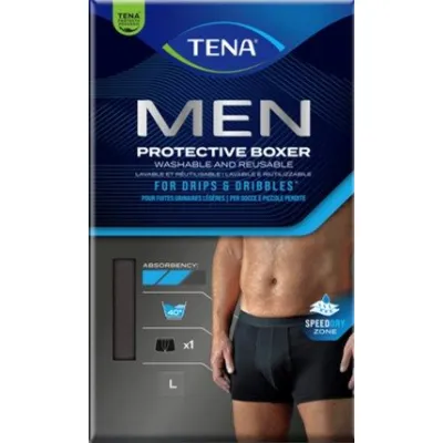 TENA Men Washable Underwear L schwarz (n)