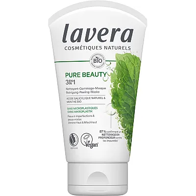 LAVERA Peeling-Maske 3in1 Pure Beauty Tb 125 ml