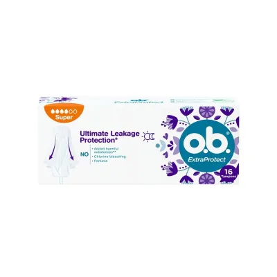 OB Tampons ExtraProtect Super (n) Karton 16 Stk