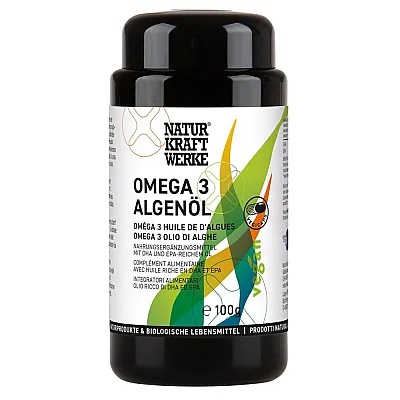 NATURKRAFTWERKE Omega 3 Algenöl Vegicaps 100 g