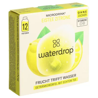 WATERDROP Eistee Zitrone oZ Box 25.2 g